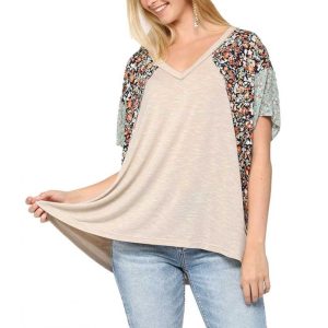 Best Choice GiGiO Mixed Boxy Top