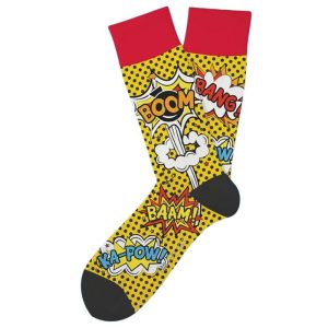 Southeast Marketing Best-Selling Two Left Feet Women's Comicon Sock